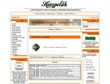 Tablet Screenshot of humpolak.cz